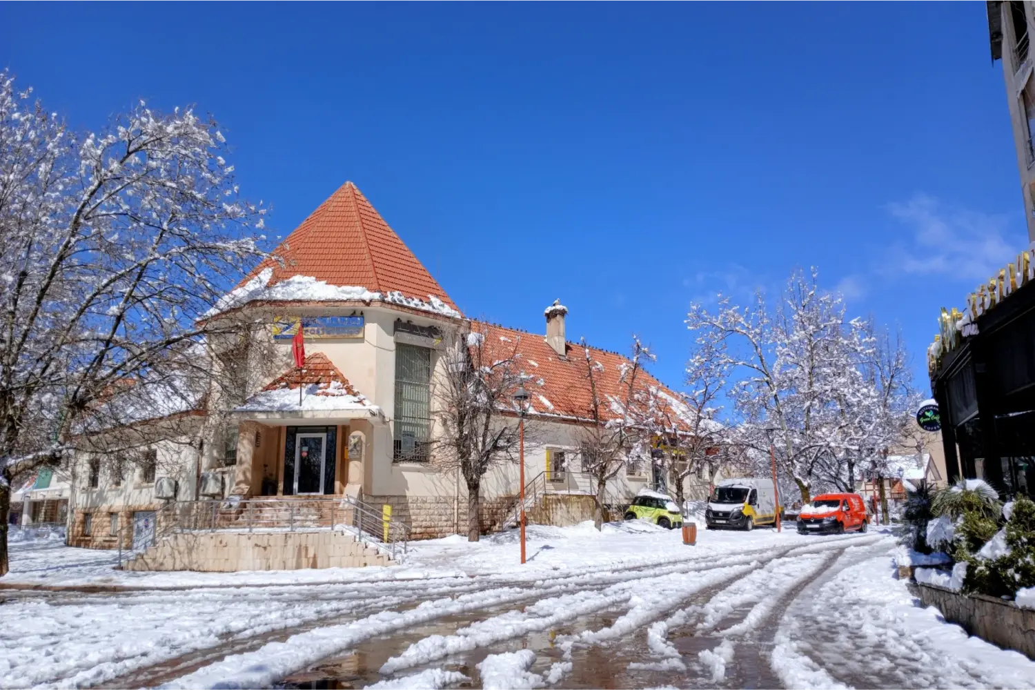 Ifrane known as the Switzerland of Morocco.