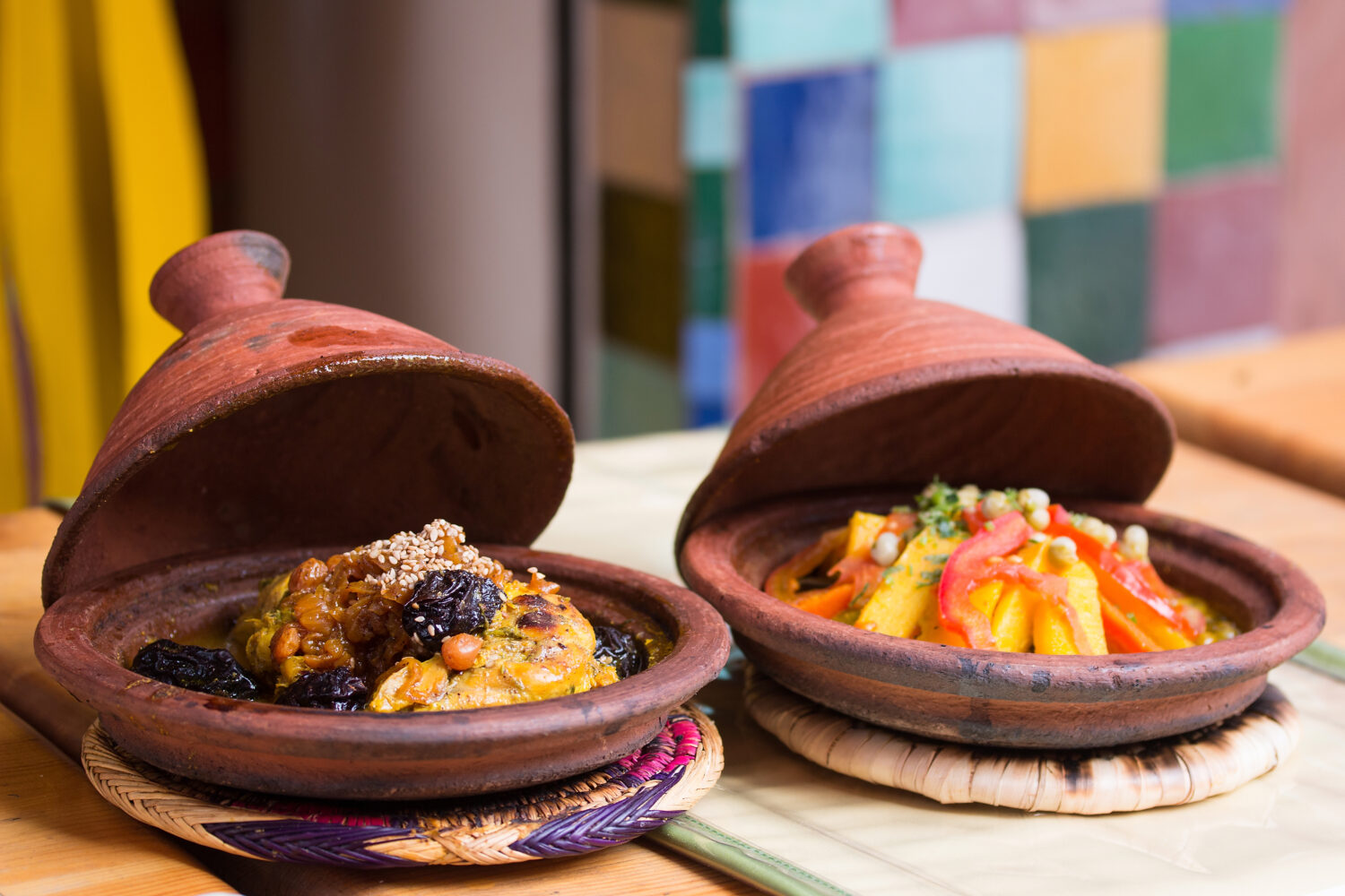 9-Day Imperial Cities & Sahara Tour from Casablanca. Traditional Moroccan tajine served with dried fruits and nuts