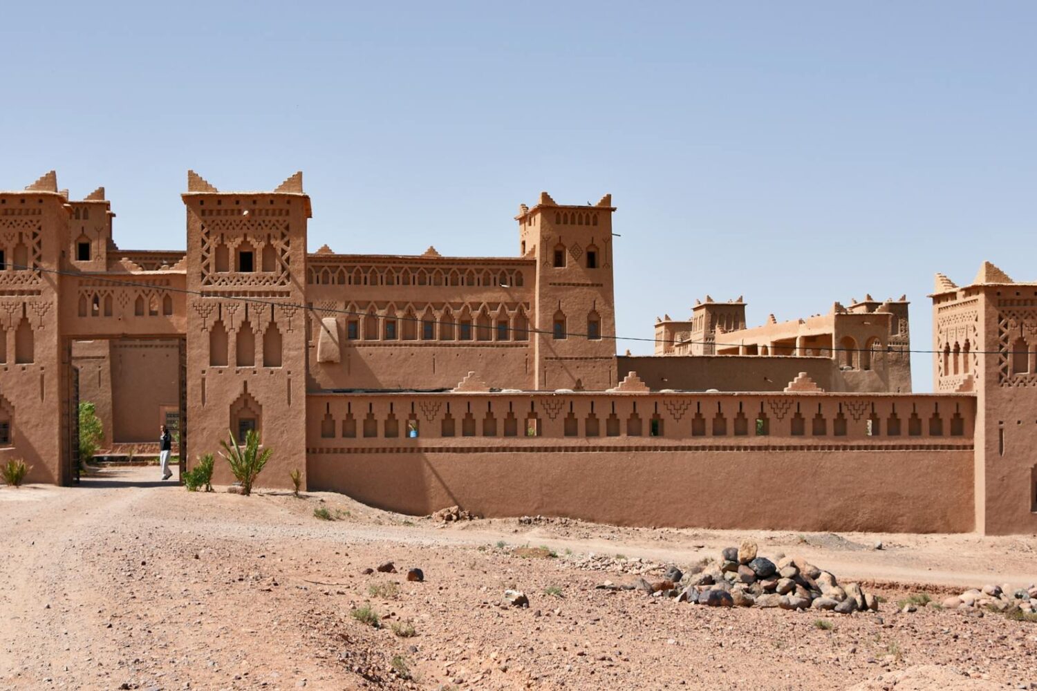 Kasbah in the Sahara Desert most visited morocco