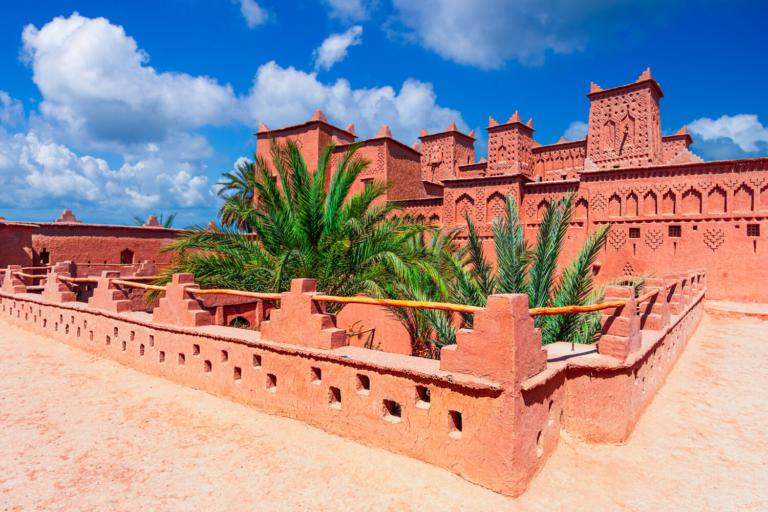 Kasbah Amridil Skoura Morocco historical kasbah and palm grove