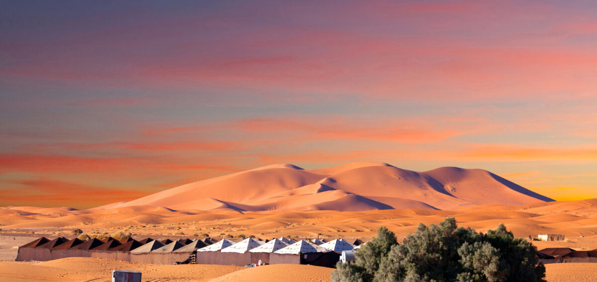 9-Day Imperial Cities & Sahara tour from Casablanca with camel trek and luxury desert camp in Merzouga dunes