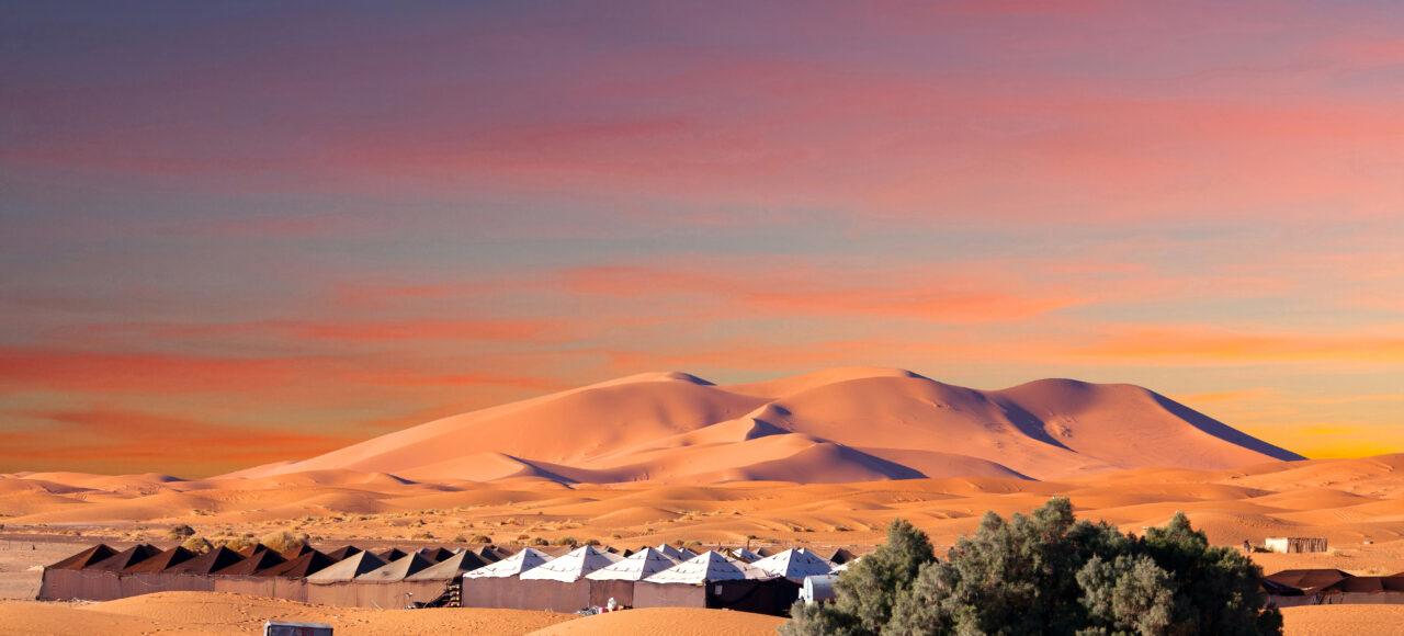 9-Day Imperial Cities & Sahara tour from Casablanca with camel trek and luxury desert camp in Merzouga dunes