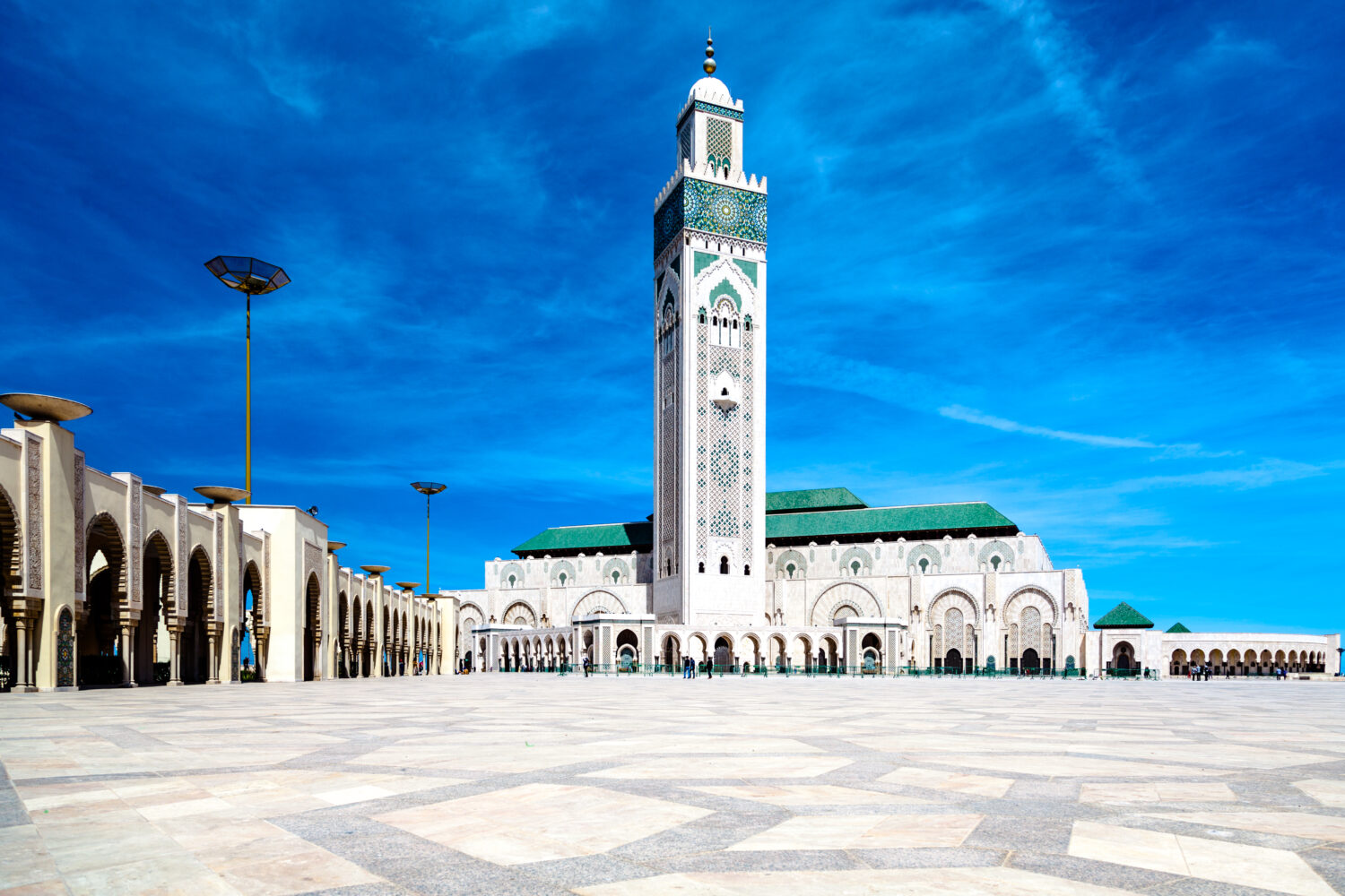 Hassan II Mosque Casablanca Morocco Atlantic Coast