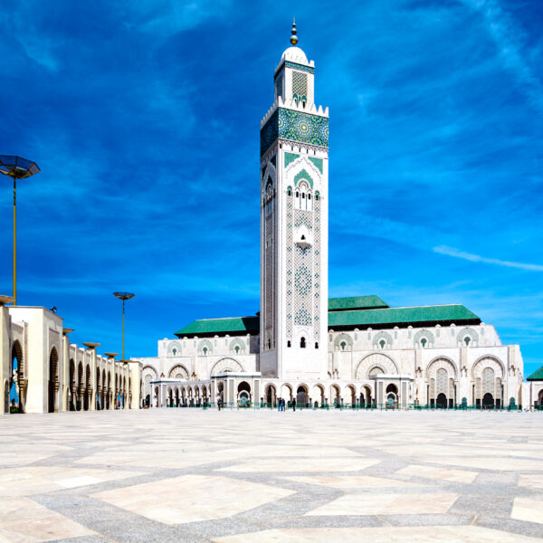 Hassan II Mosque Casablanca Morocco Atlantic Coast