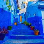 Blue streets of Chefchaouen for our newsletter