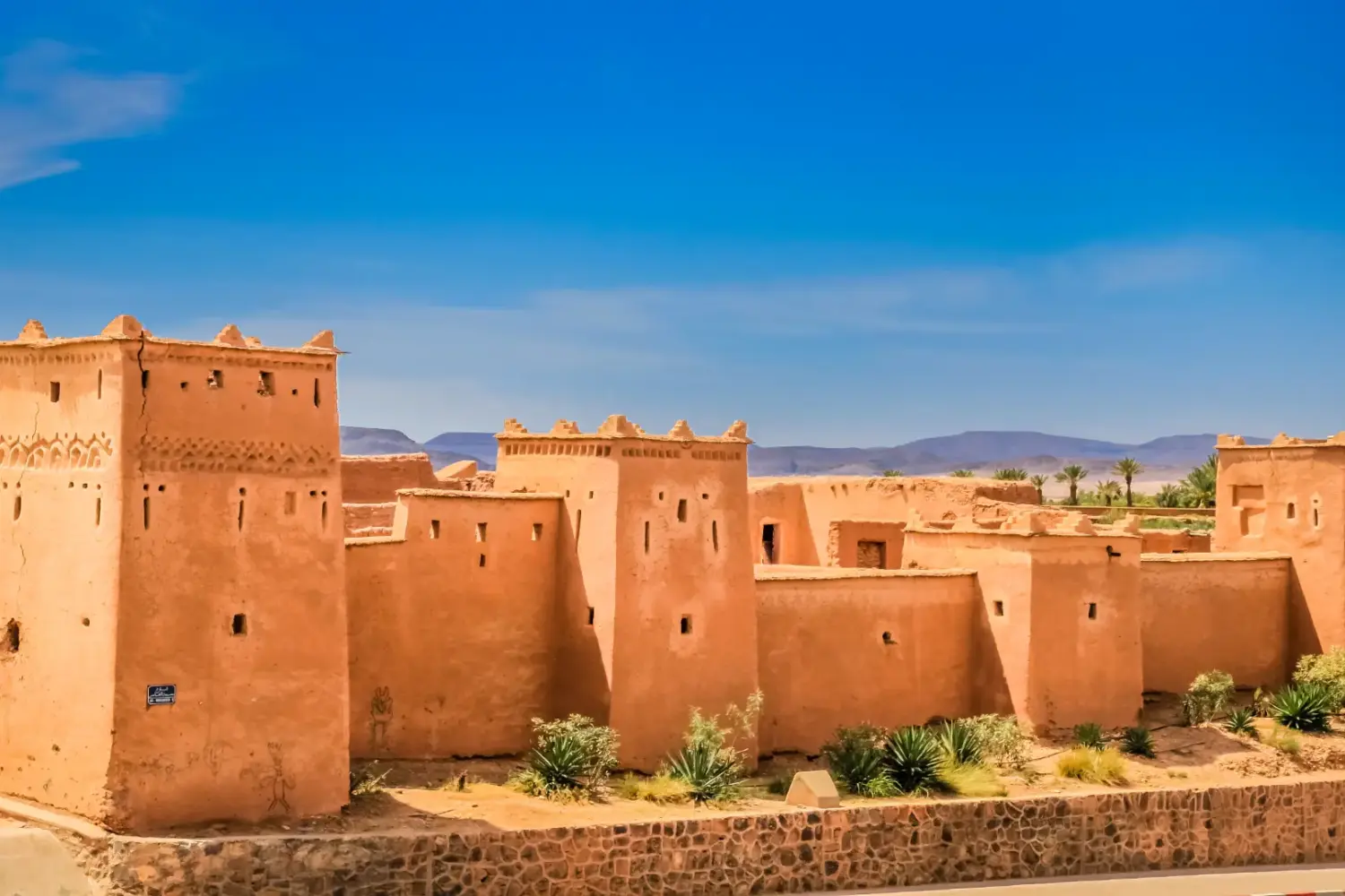 Kasbah Taourirt in Ouarzazate Morocco