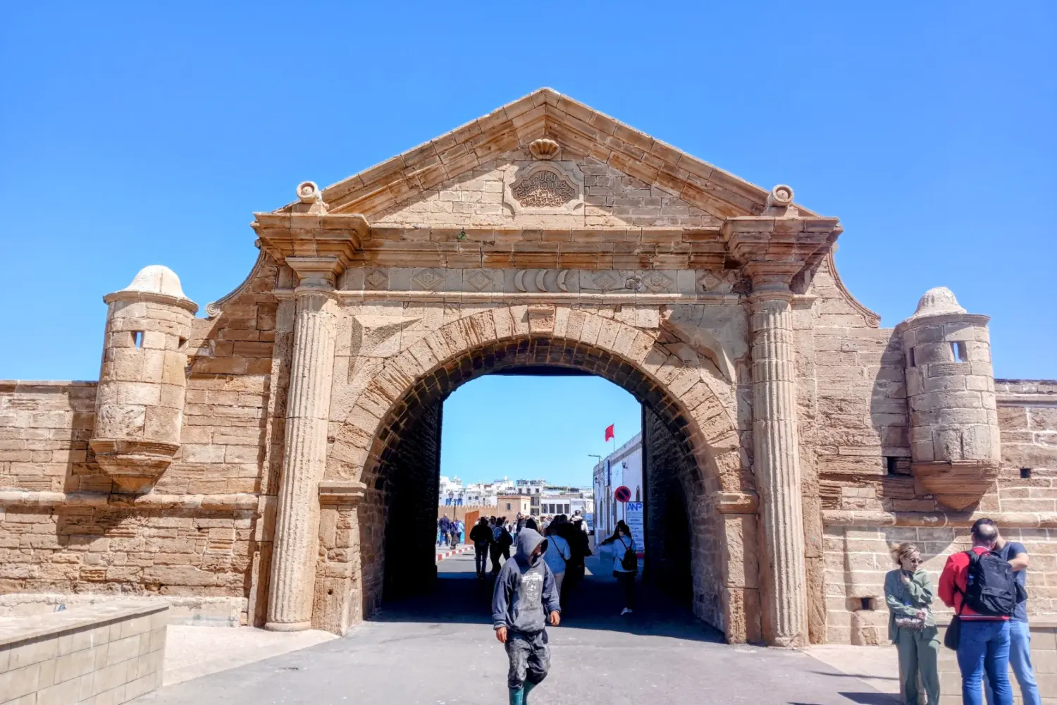 14 Day Jewish Heritage Tour in Morocco from Marrakech historic gate in Essaouira Medina Morocco