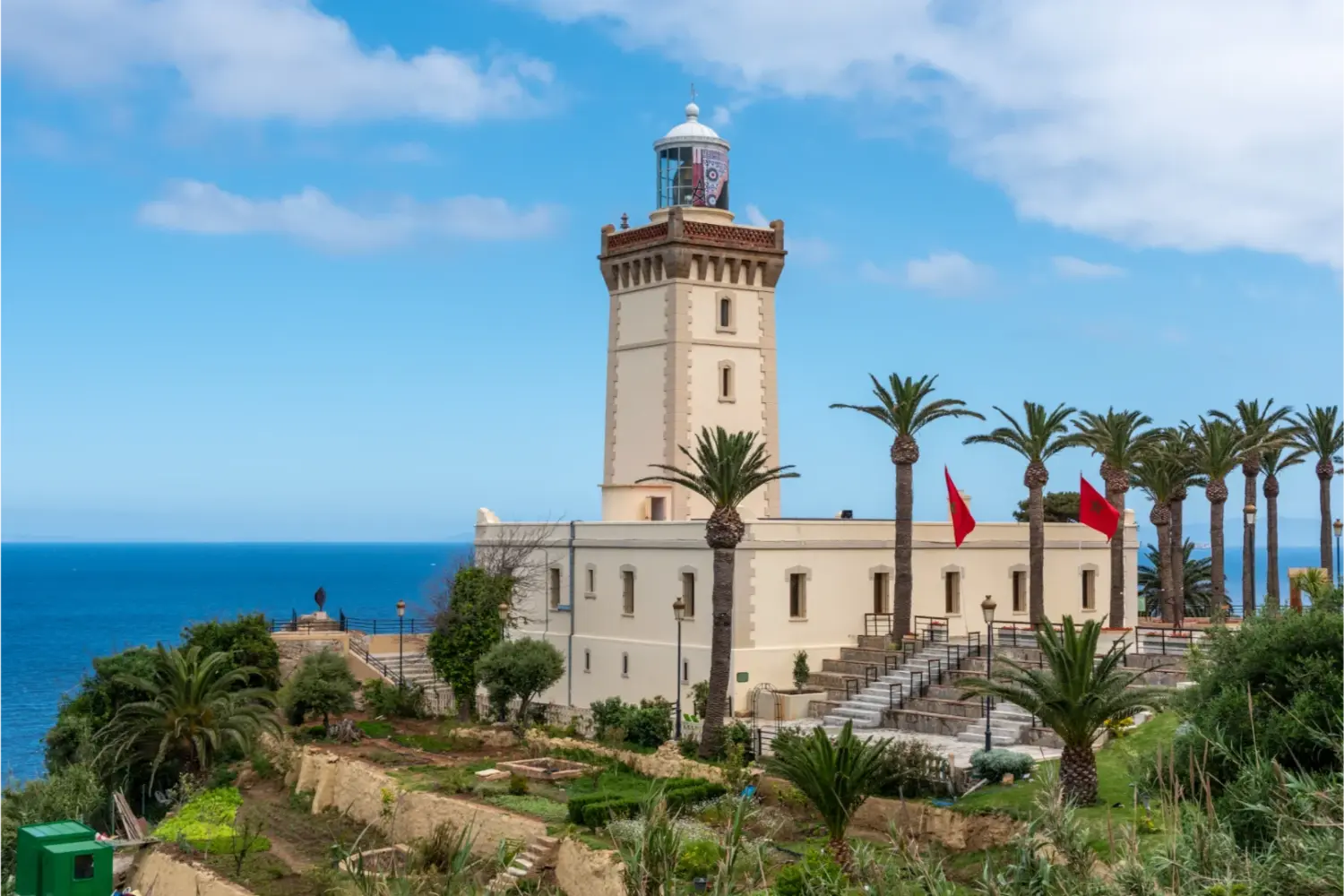 cap spartelle tanger Lighthouse on the Atlantic coast of cap spartel tanger Morocco