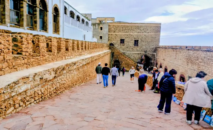 5 Day Marrakech, Essaouira and Ourika Tour Skala de la Ville Essaouira cannons ocean view