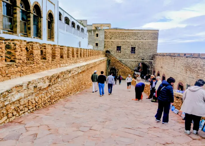 5 Day Marrakech, Essaouira and Ourika Tour Skala de la Ville Essaouira cannons ocean view