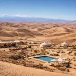 3-Day Private Tour Agafay Desert And Essaouira featuring a luxury desert camp in Agafay
