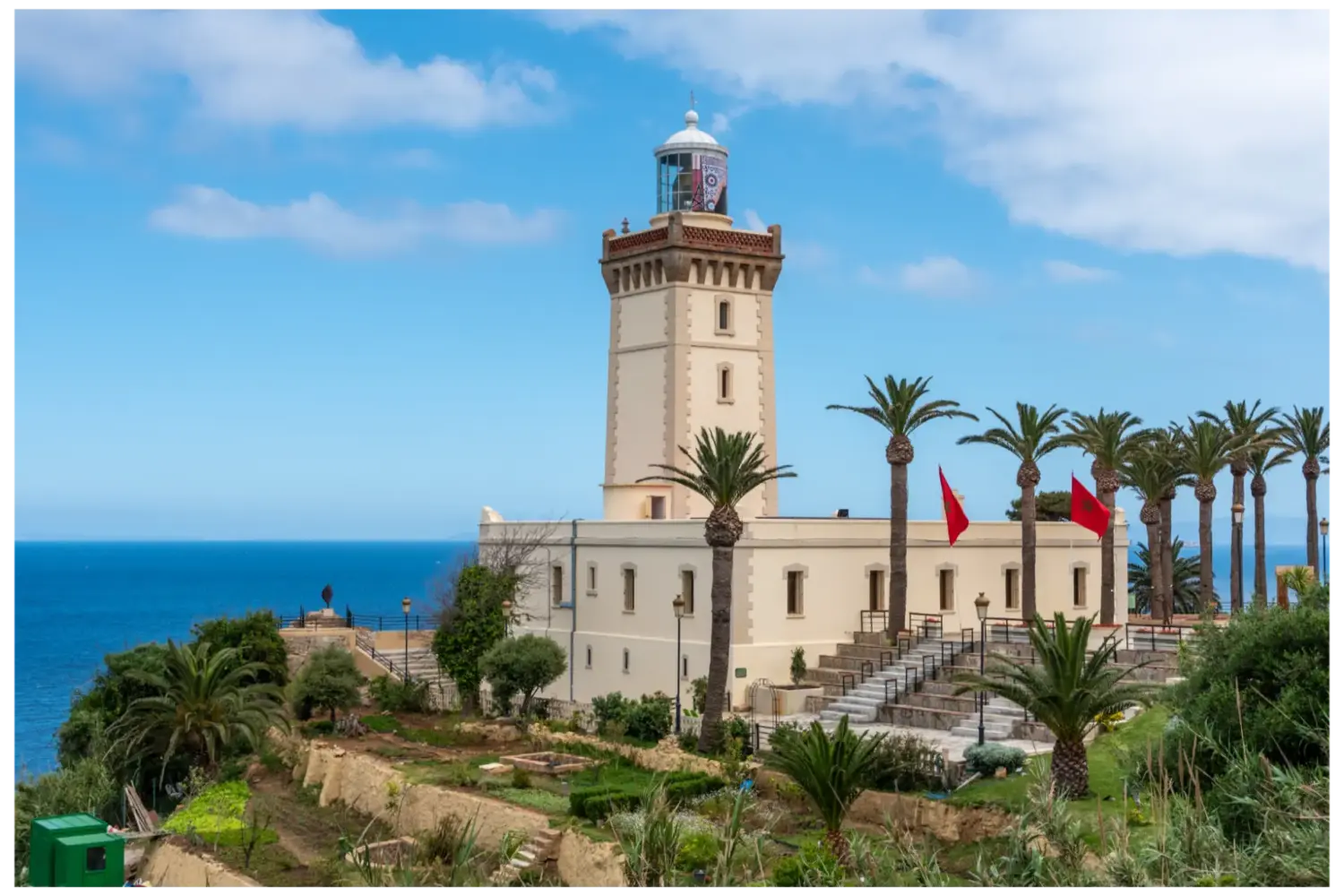 Cap Spartel lighthouse in Tangier Morocco