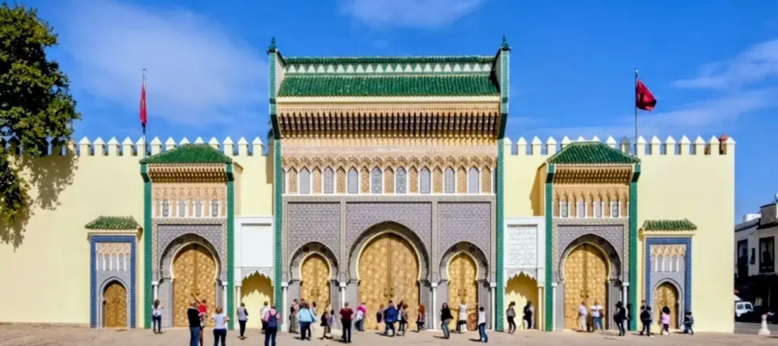 royal palace fes morocco Royal Palace in Fes Morocco.