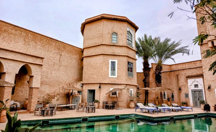 Old architecture of Taroudant medina with traditional Moroccan building during 13 Day Morocco Desert and Coast Tour