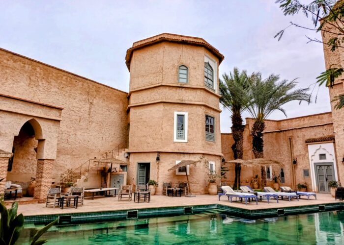 Old architecture of Taroudant medina with traditional Moroccan building during 13 Day Morocco Desert and Coast Tour