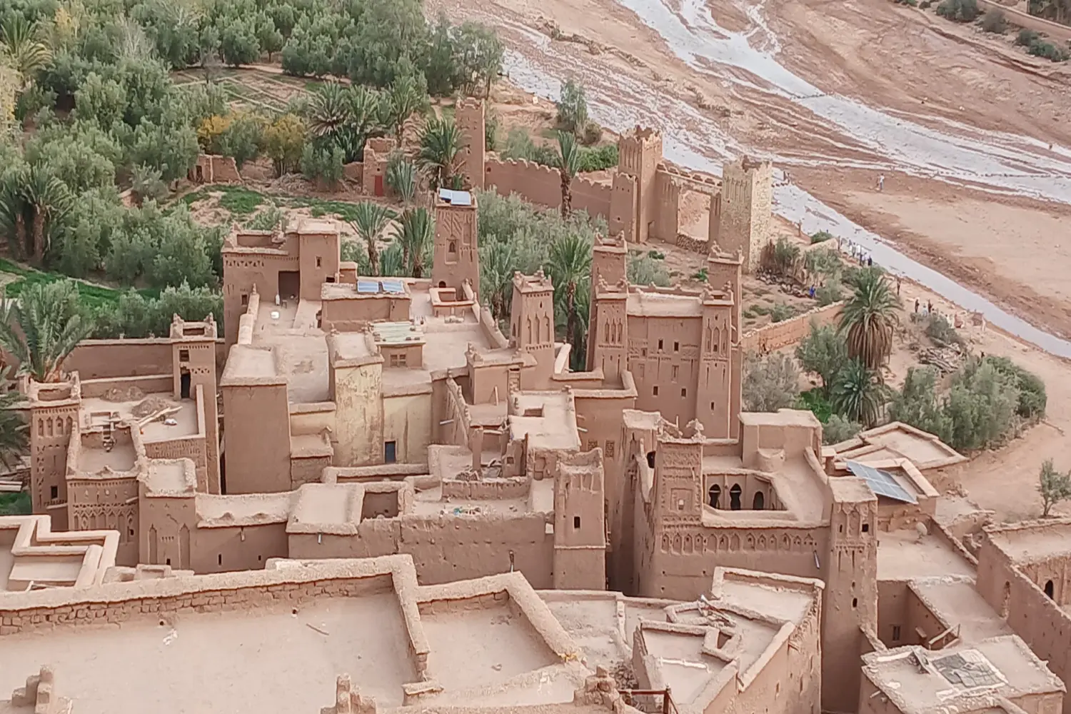 Ait Ben Haddou Kasbah Morocco on the 30 Day Morocco Explorer Tour from Casablanca.
