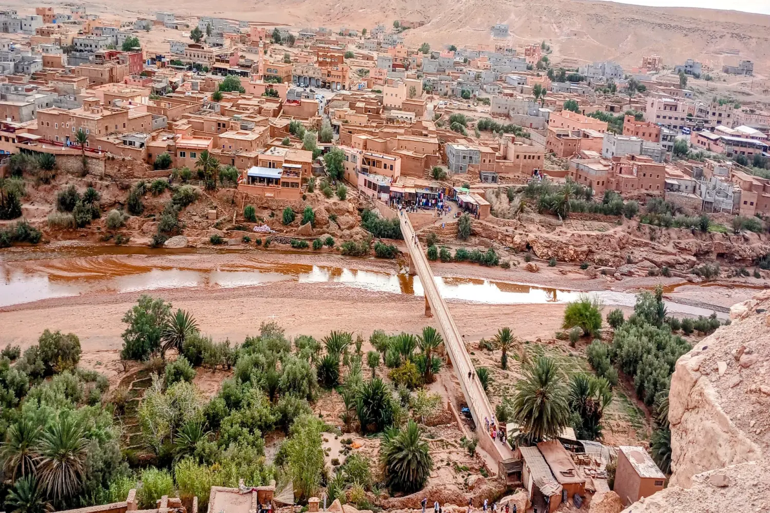 Panoramic view of Ait Ben Haddou Valley Morocco during 0 Day Complete Morocco Experience from Marrakech
