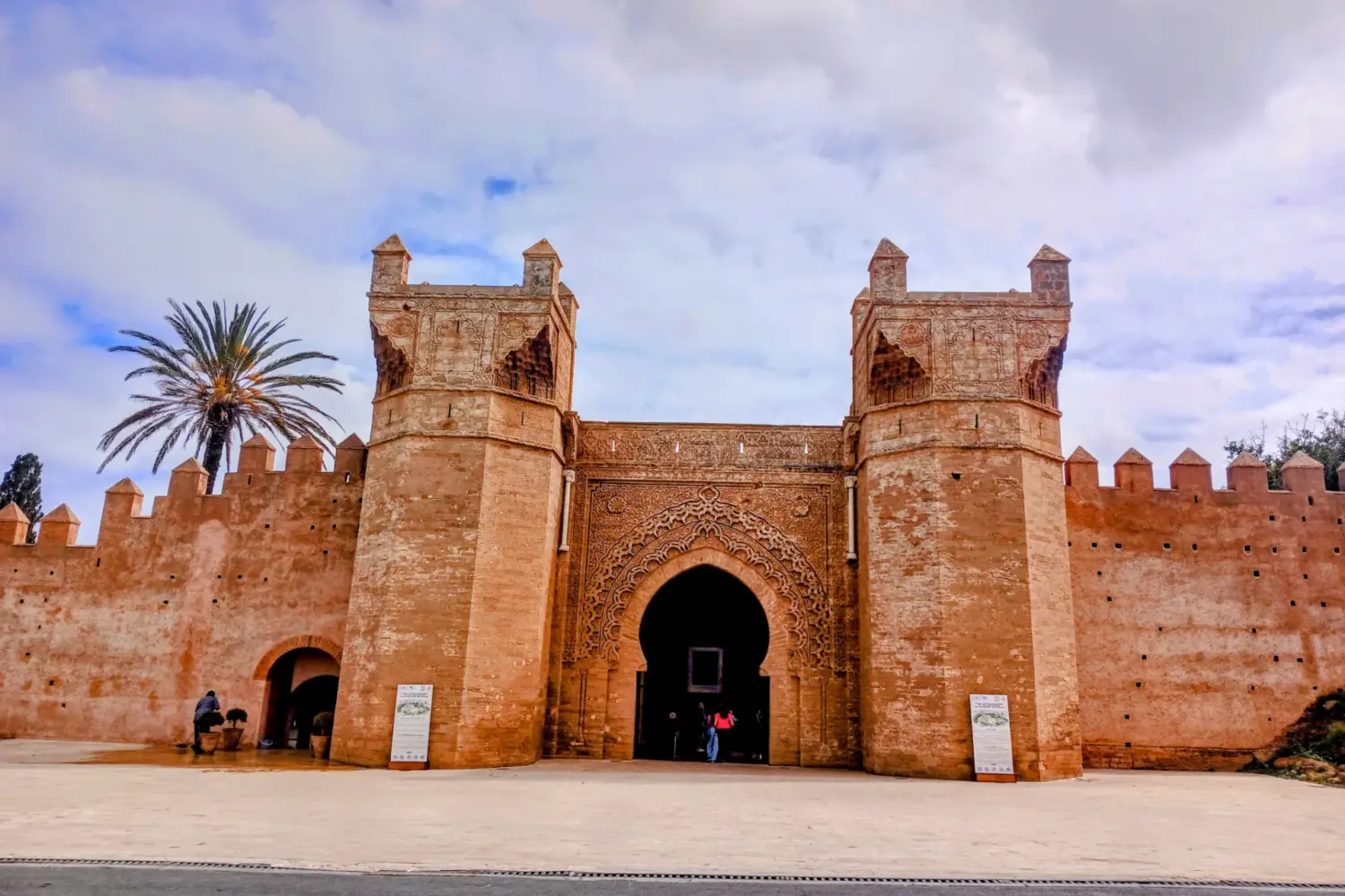 Ancient Chellah archaeological site and historic ruins in Rabat, Morocco